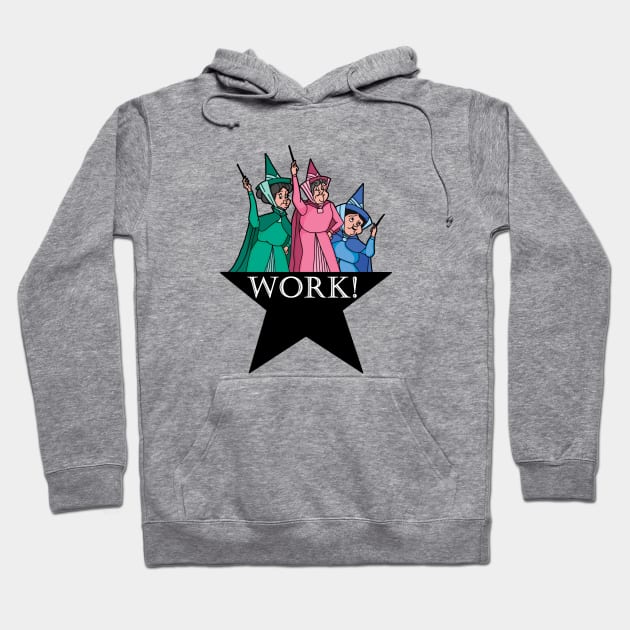 Work! Hoodie by ImageNation